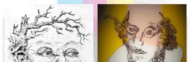 ( illusioni ottiche e curiosità artistiche )